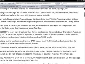 I remember the days when newspapers had editors. So how many people were injured?