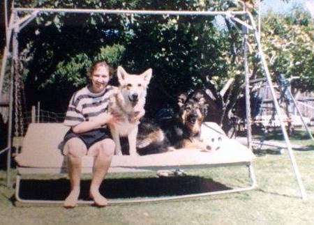 Me with Chev and Holly