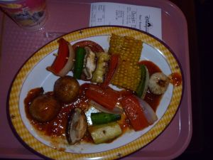 Grilled Vegetable Skewers from Festival of Foods in Fantasyland