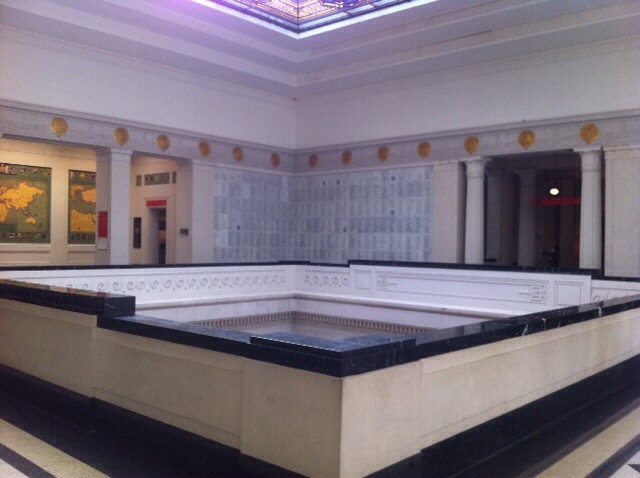 World War 1 Memorial - with the names of those from the Auckland region who lost their lives