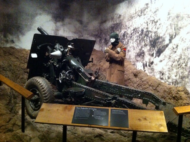 Display representing New Zealand's efforts at Monte Casino