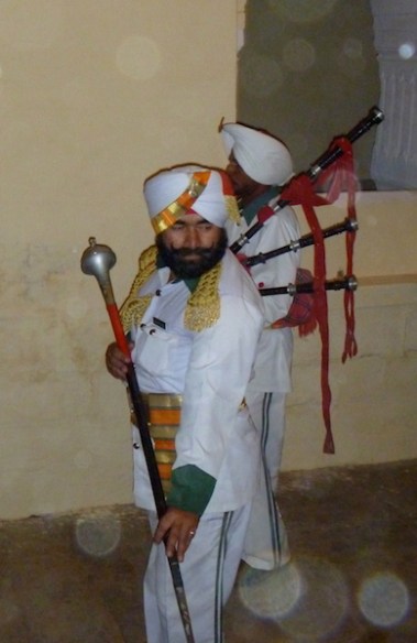 Band leader for the wedding procession