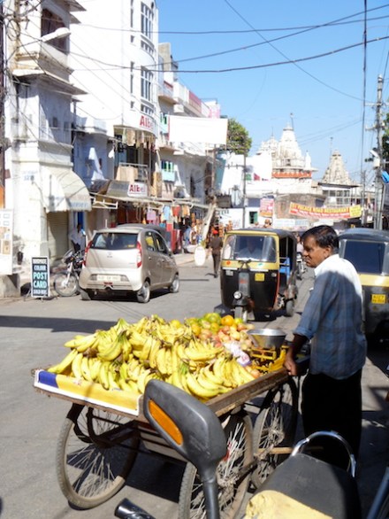 Banana seller