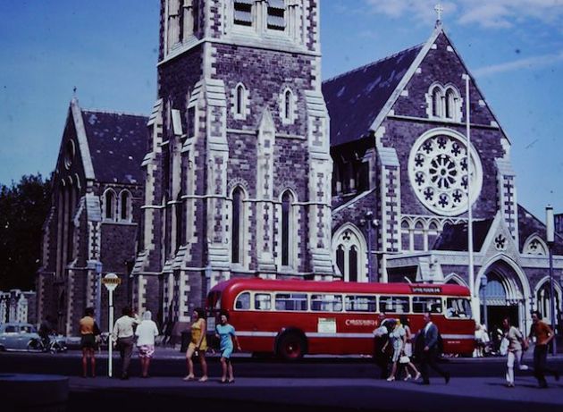Christchurch Cathedral - January 1971