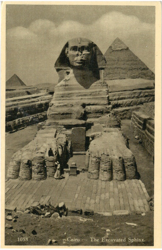 Cairo - The Excavated Sphinx