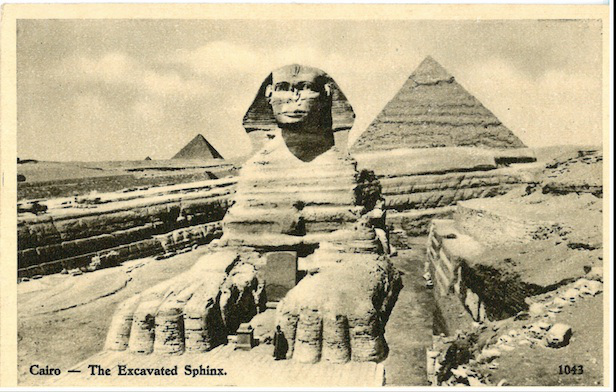 Cairo - The Excavated Sphinx