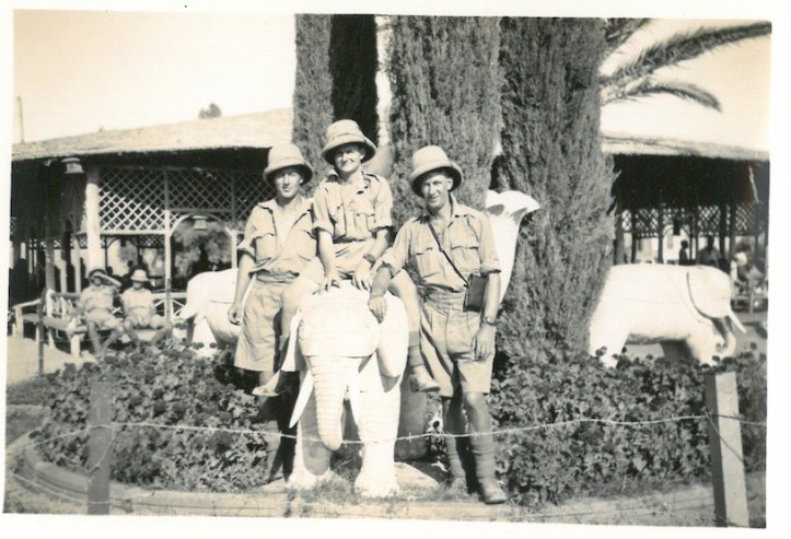 Lyttelton boys by largest image - Japanese Gardens - Helwan - June 29 1941