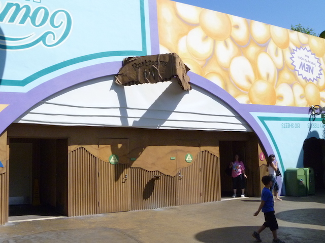 The themed bathrooms