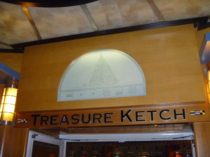 Treasure Ketch - Shopping on the Disney Wonder