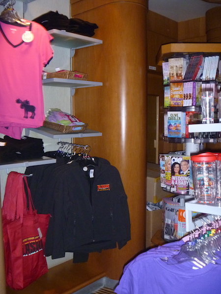 Books and magazines are available - just in case you can't find anything else to do...