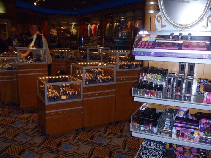 Make-up and jewellery plus watches aplenty