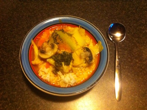 Tom Yum Mushroom Soup