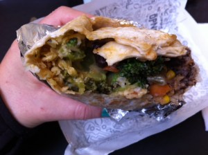 Chilando Mexican - Burrito Vegetariano