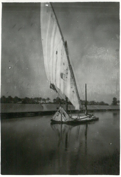 Egyptian Dhow - Sweet Water Canal - Taken on way to Syria