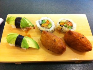 Hikari Sushi - vegetarian selection