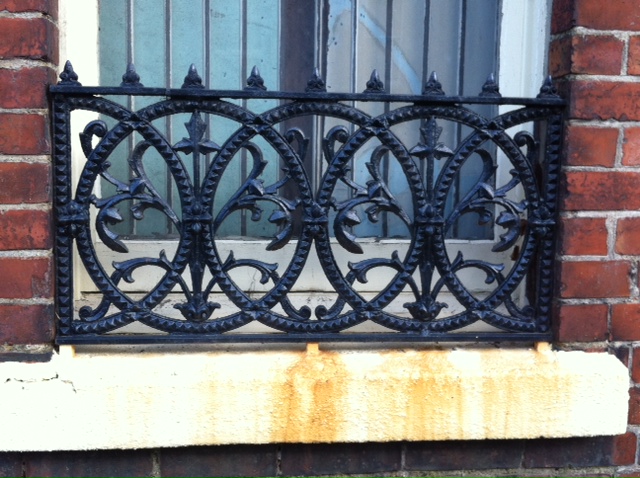 Decorative window railings