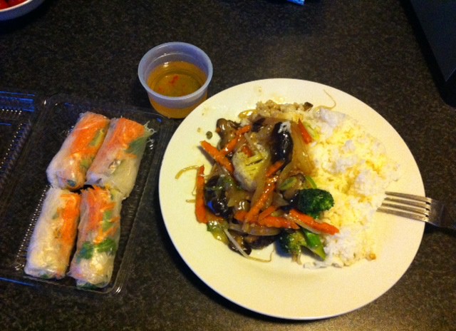 San Restaurant - Fresh Rice Rolls and Char Mushroom