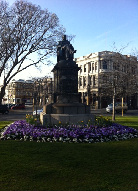 The Dr Stuart Memorial - Dr. Stuart was minister of Knox church for thirty years and a prominent and popular member of Dunedin society