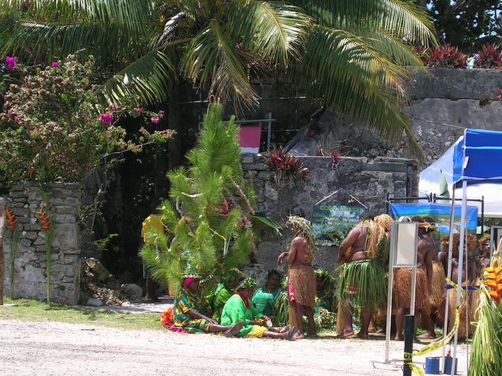 Christmas Tree and Native Dances - Isle of Pines, New Caledonia