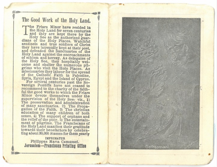 Souvenir of Gethsemane