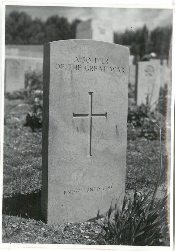 Unknown Soldier's Grave War Cemetery Jerusalem
