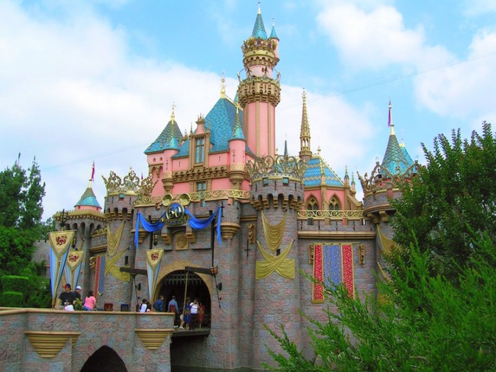 Disneyland's Sleeping Beauty Castle (July 2005)