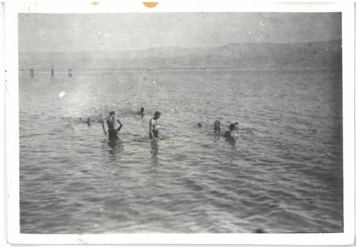 Swimming in the Dead Sea - Palestine