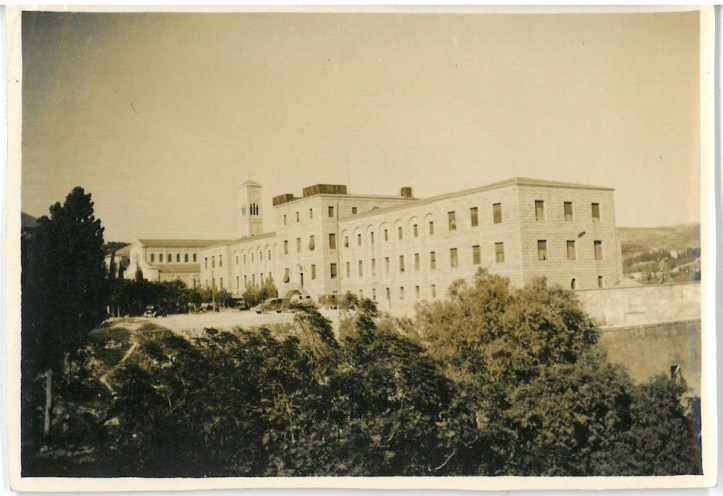 Franciscan Monastery which since the War has been changed into Army Hospital - and was for a while No.2 NZ General - Nazareth