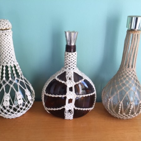 Macrame Bottles