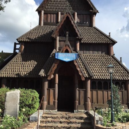 Stave Church at the Norway Pavilion