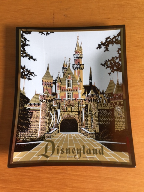Disneyland Glass Dish 