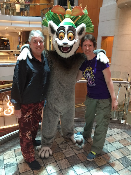 RCCL's Dreamworks King Julian